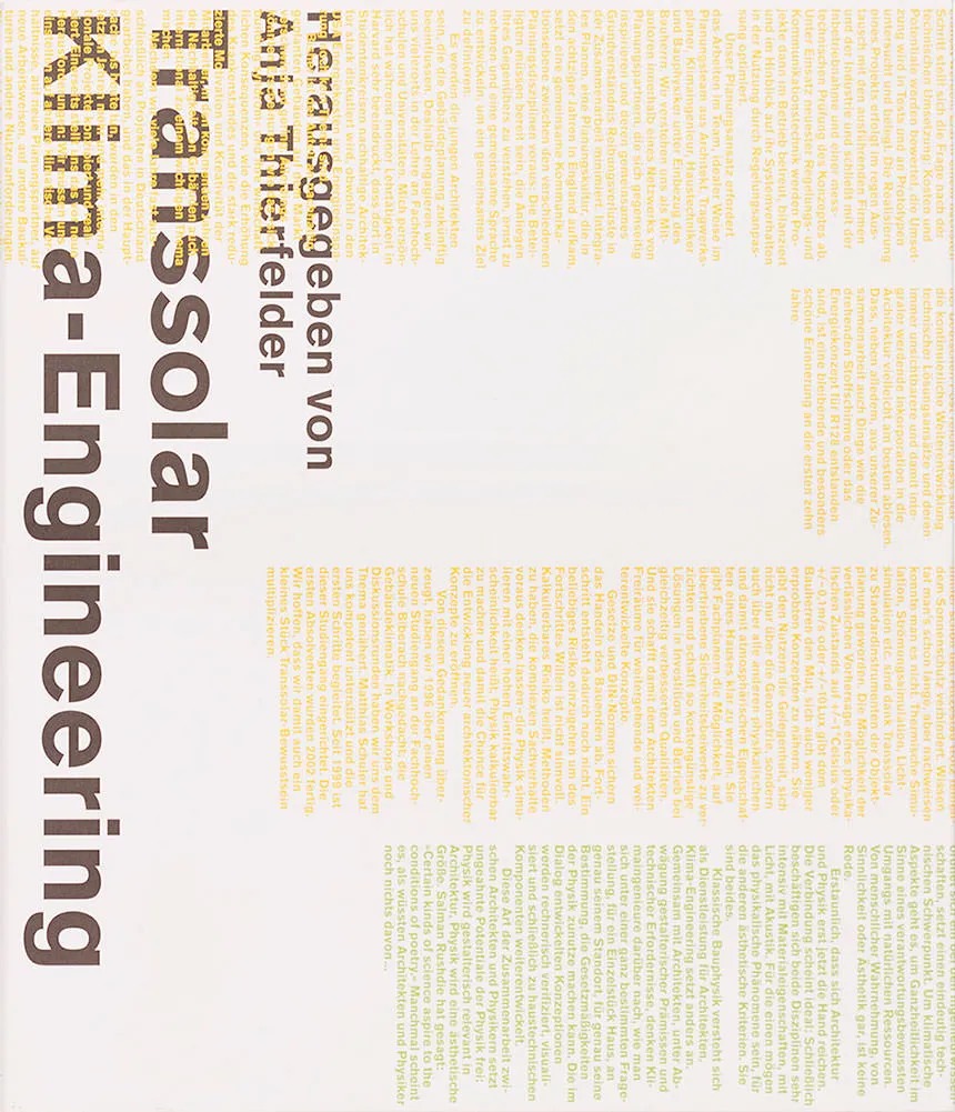 Transsolar KlimaEngineering