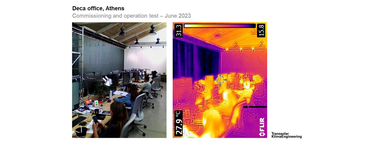 DECA architecture's new office in an old industrial building