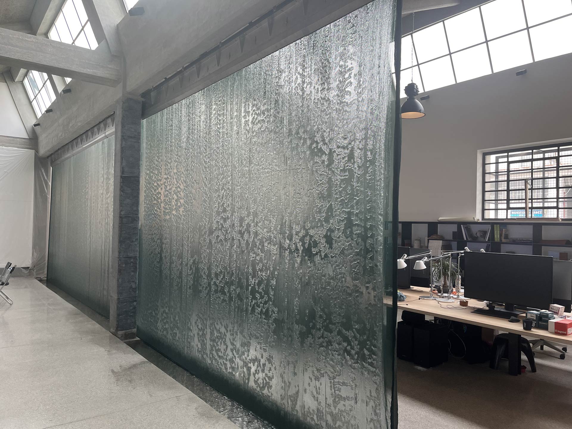 DECA architecture's new office in an old industrial building