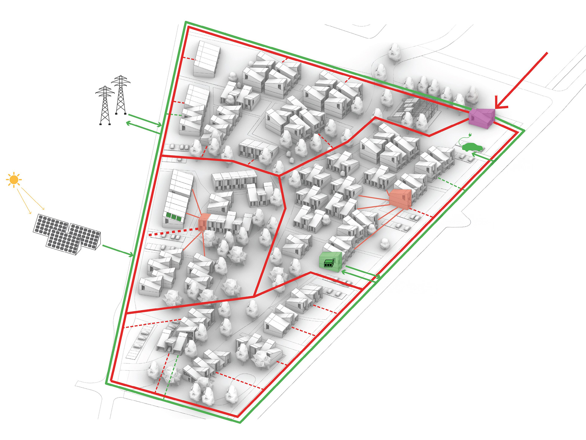 Urban Cell – Modular Neighborhood Development and an Example: Berlin Ahrensfelde