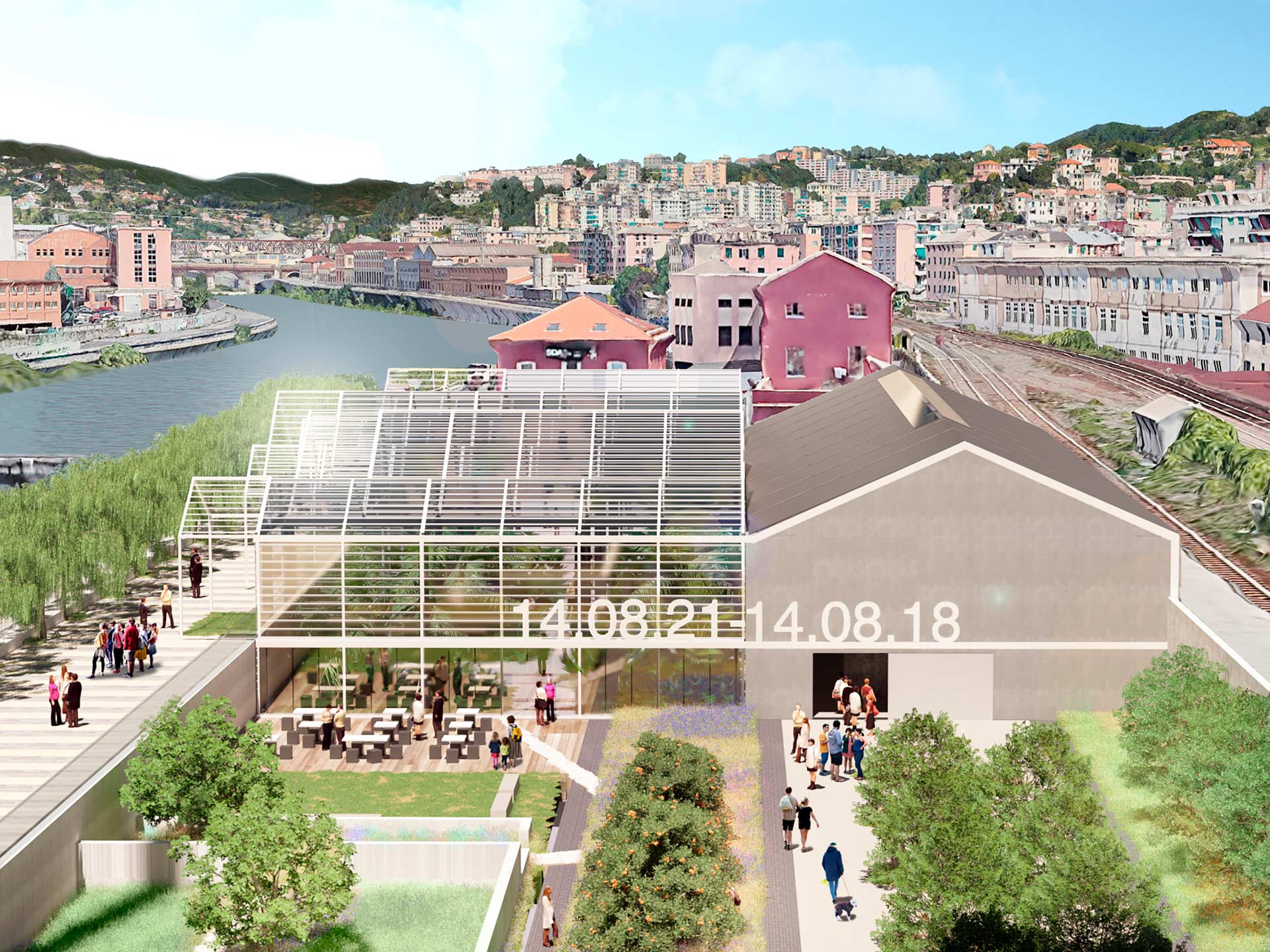 Plan directeur du parc de Polcevera – sous le pont