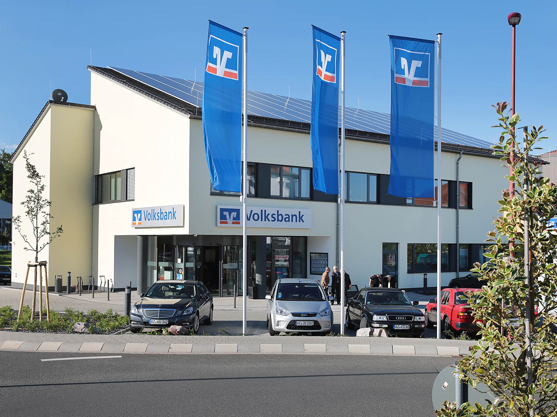 Positif au climat: Volksbank Nouveau Bâtiment