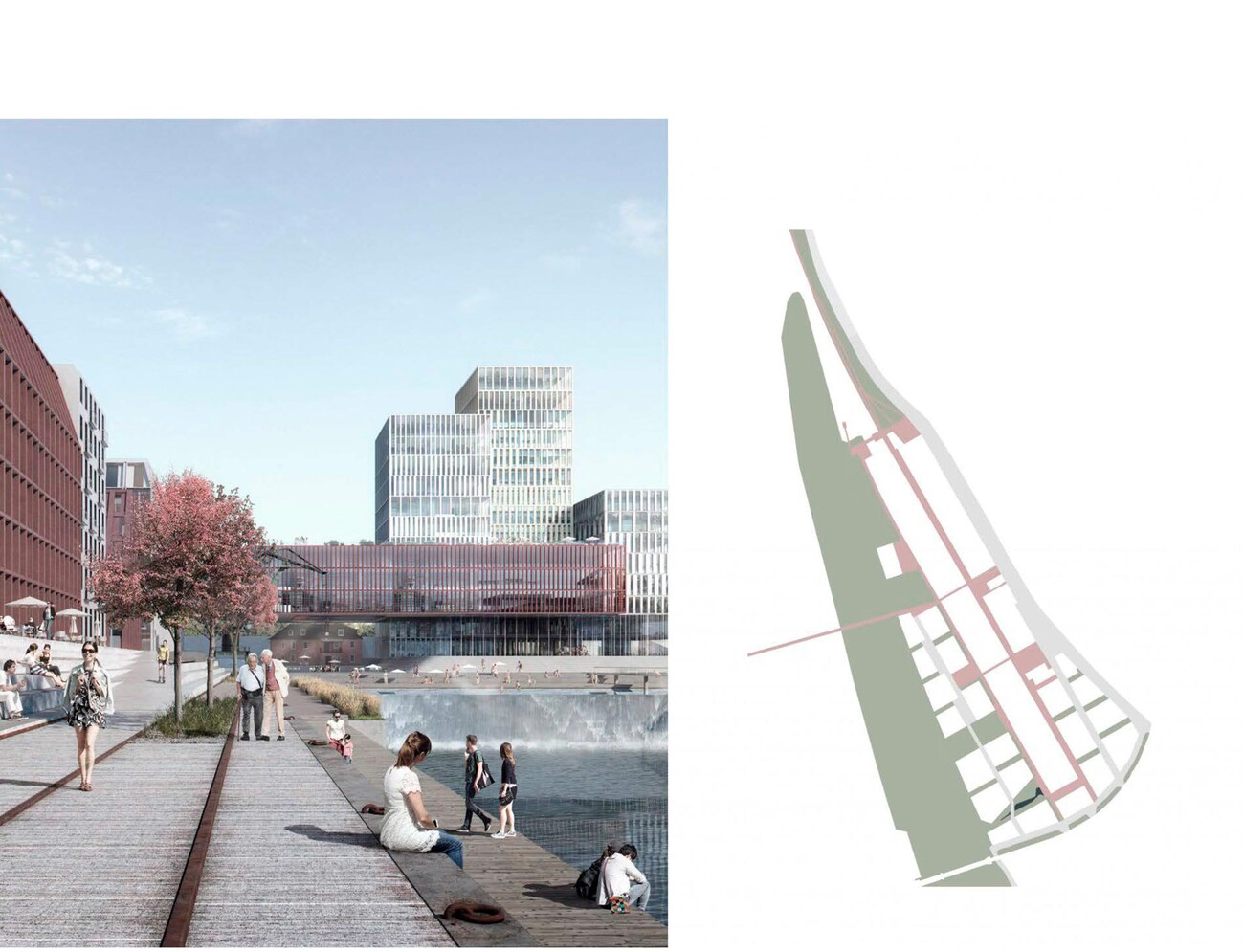 Deutzer Hafen Quartier am Wasser