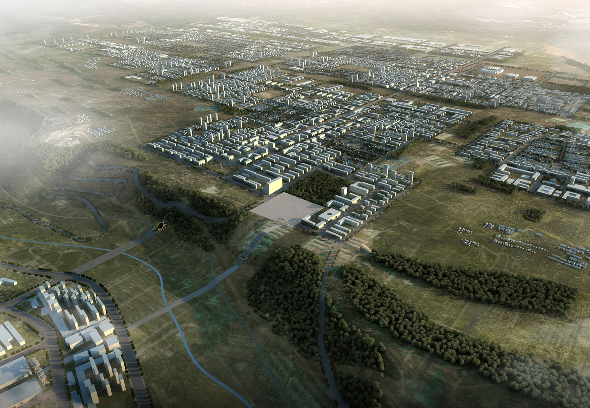 Baoji Green Dragon City Masterplan