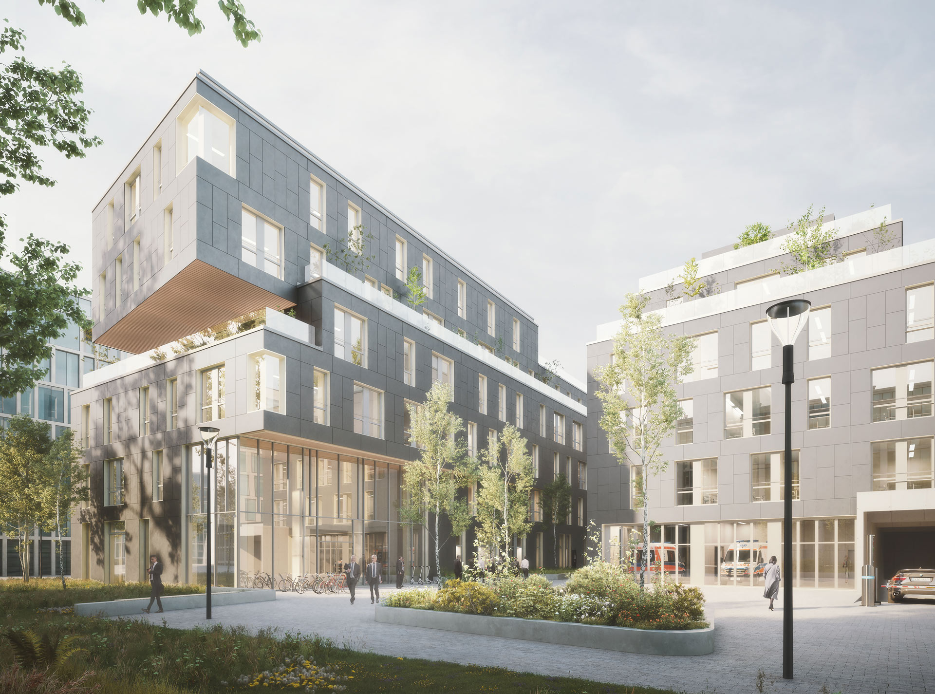 Nouveau Bâtiment Administratif Kistlerhofstr. 140 