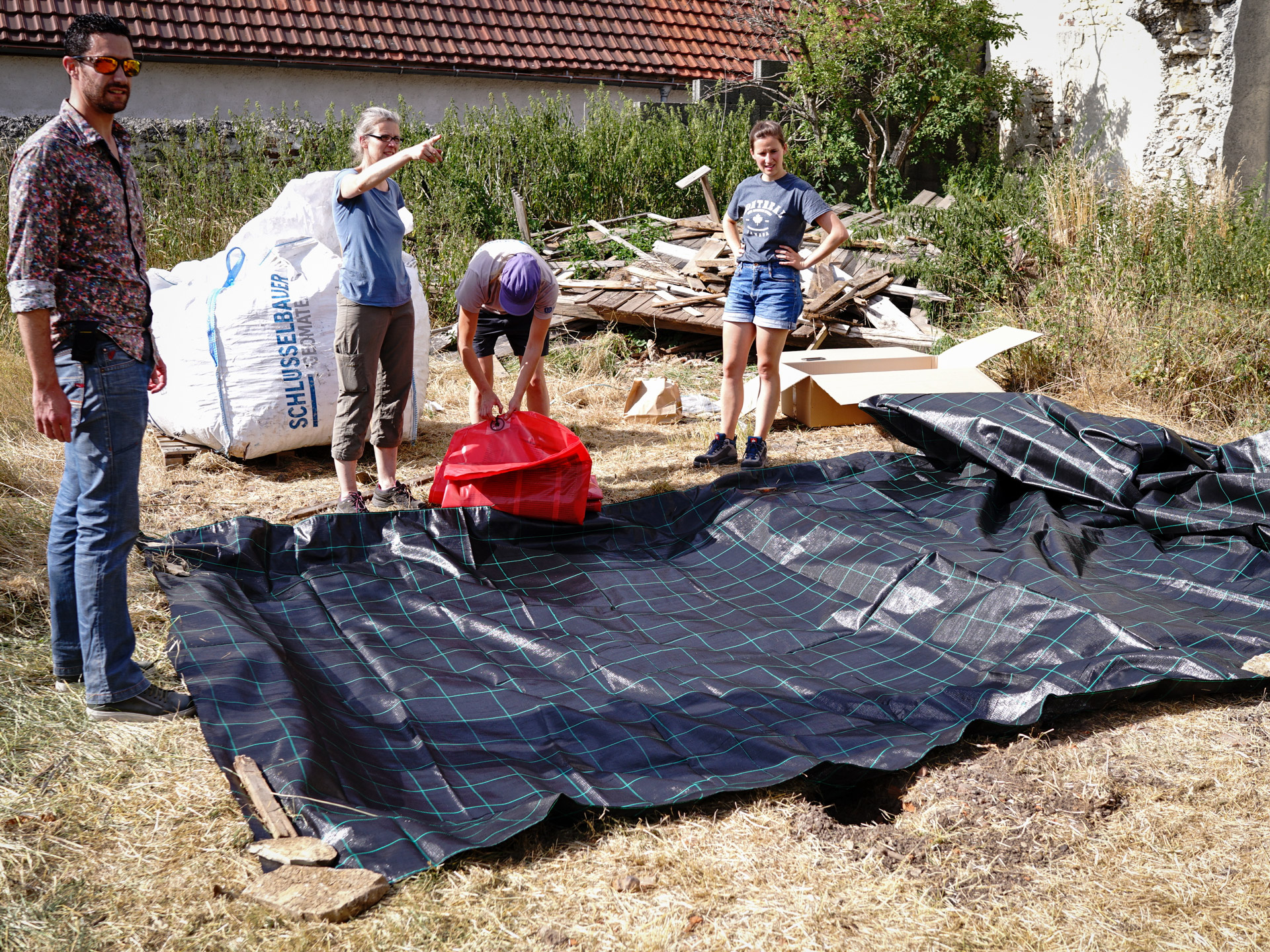 Small-scale unit for Biogas