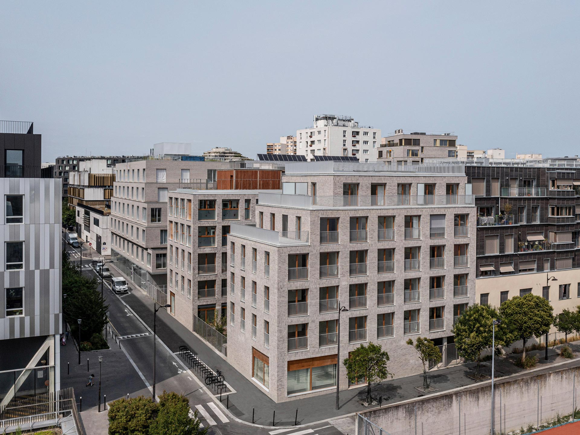 Sozialer Wohnungsbau und KiTa ZAC Paul Meurice