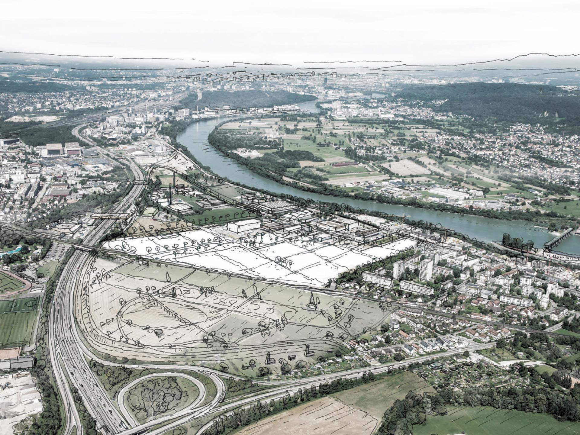 Plan directeur Salina Raurica Ost