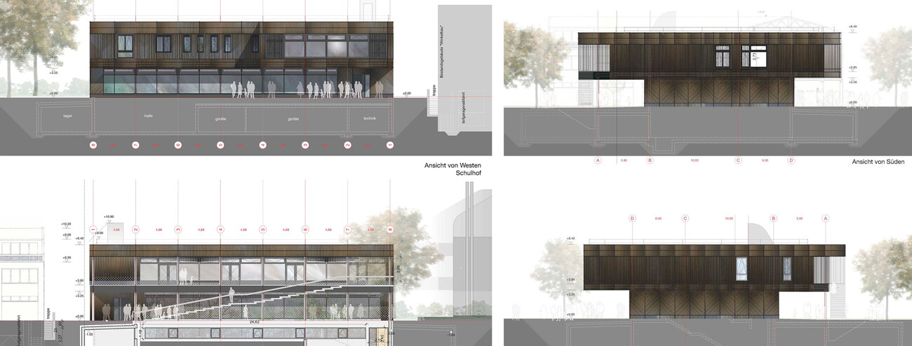 Gymnase avec Crèche