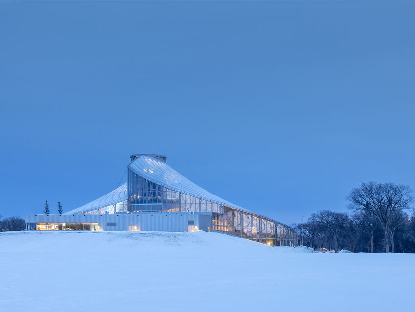 “The Leaf” – Jardins de la diversité canadienne, Assiniboine Park