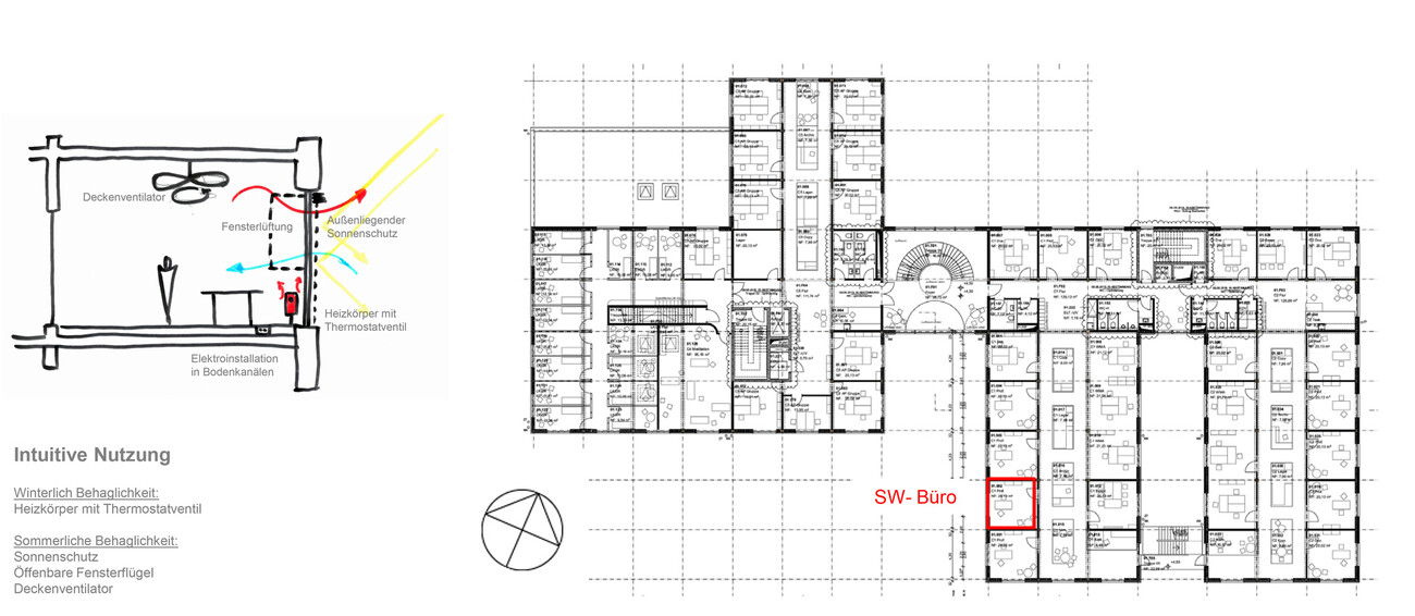 Extension en bois pour l'université